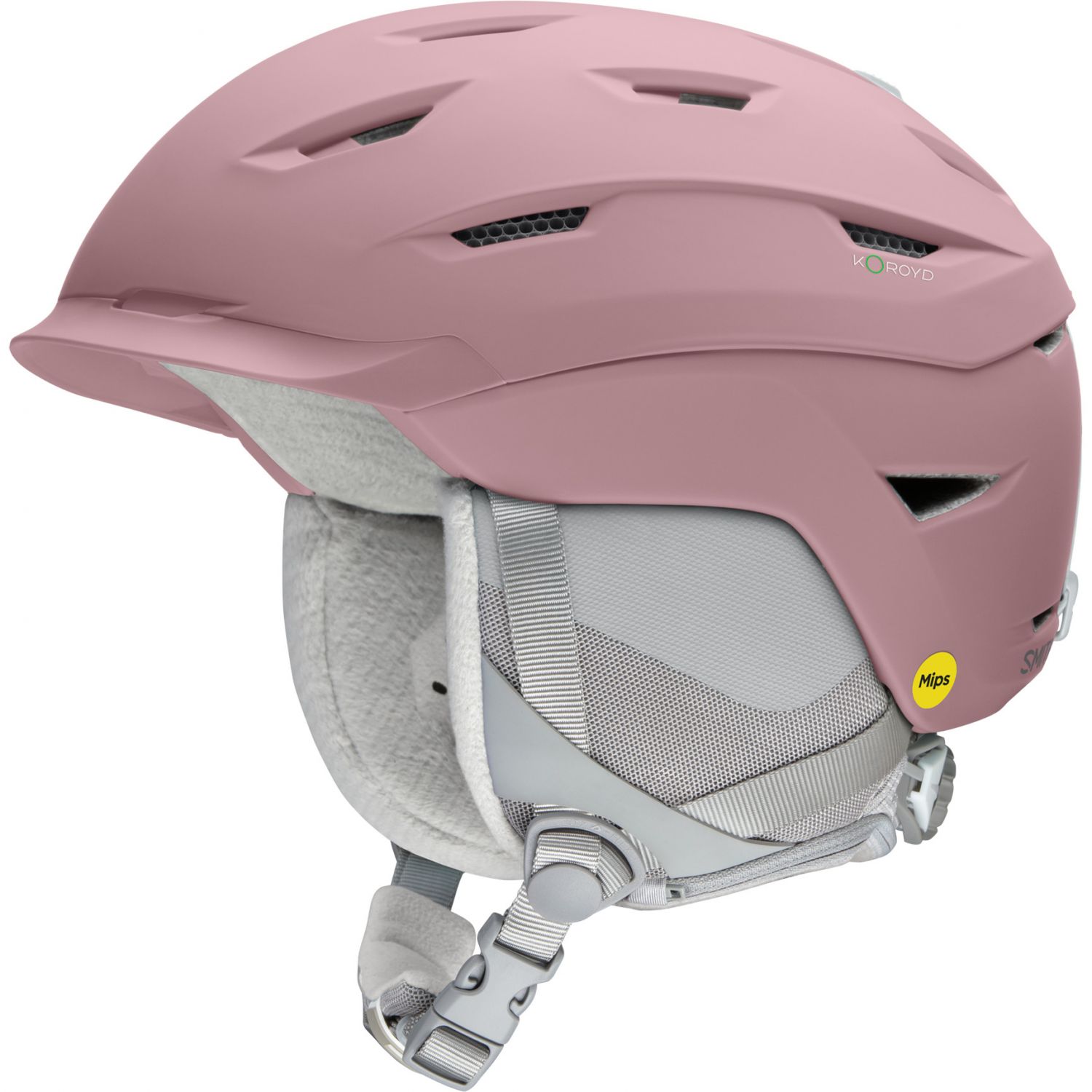 Smith Liberty Mips, Skihelm, Damen, Rosa
