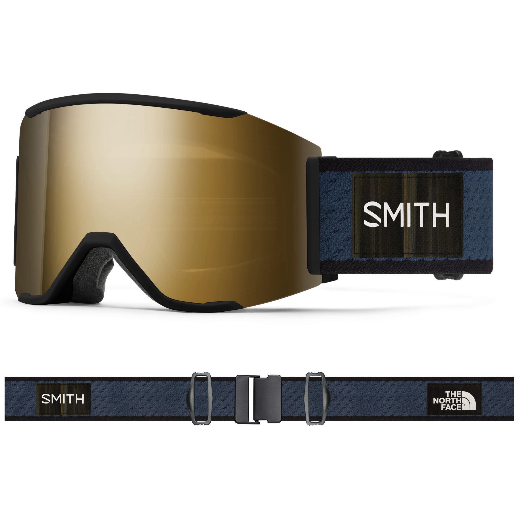 Image of Smith Squad Mag, Skibrille, TNF Shady Blue x Smith