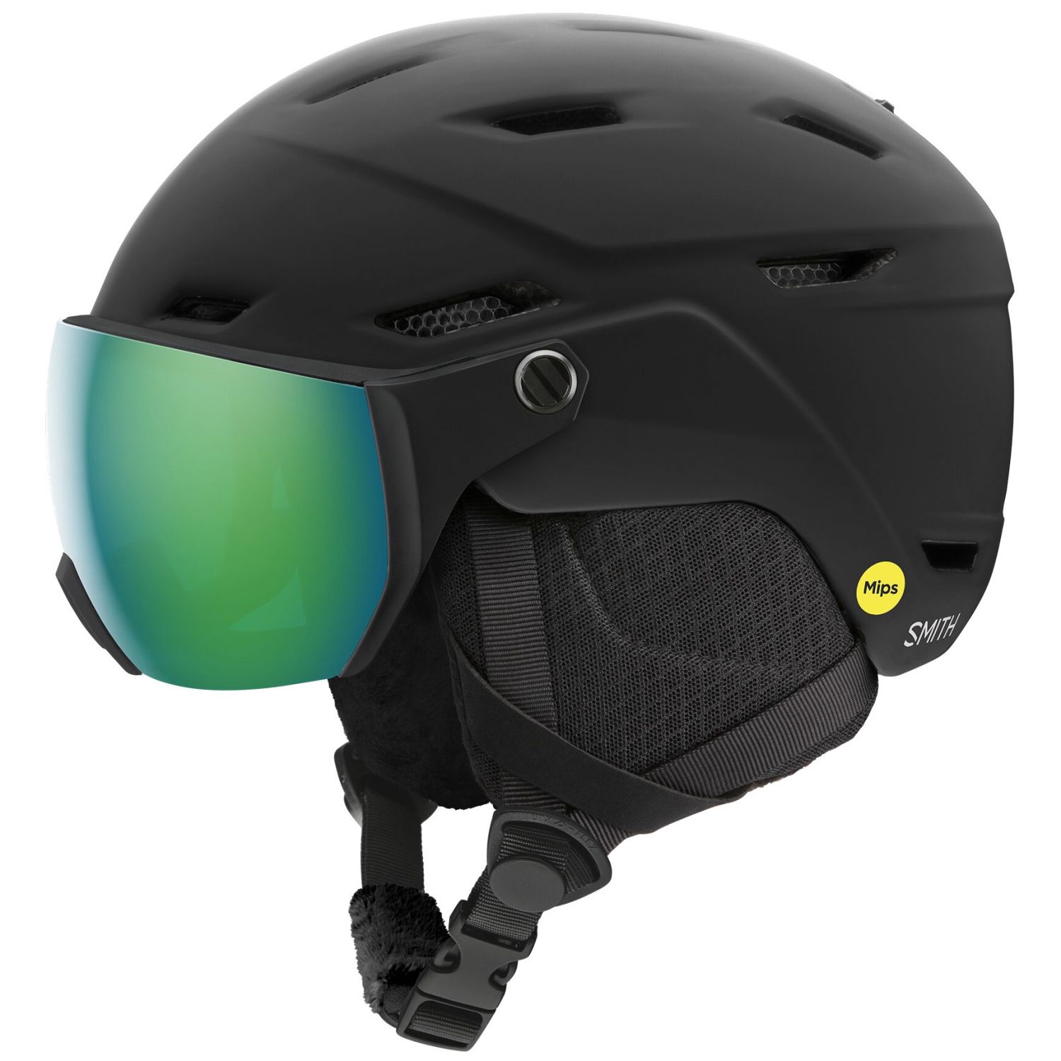 Smith Survey MIPS, Skihelm m. Visier, Junior, schwarz
