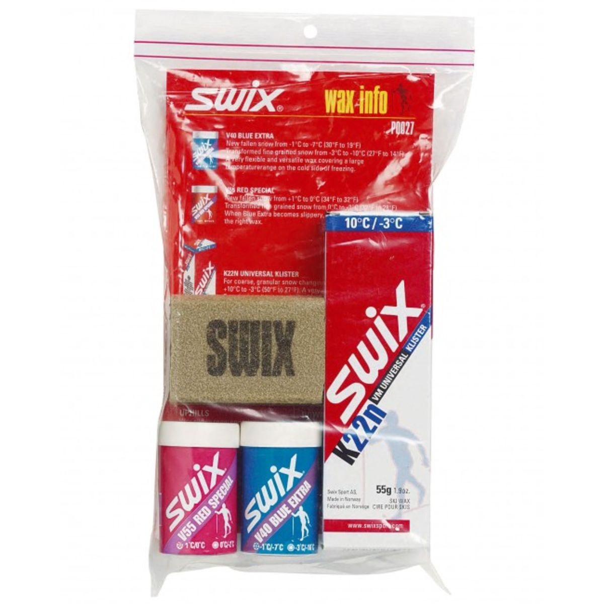 Swix Wax, paket