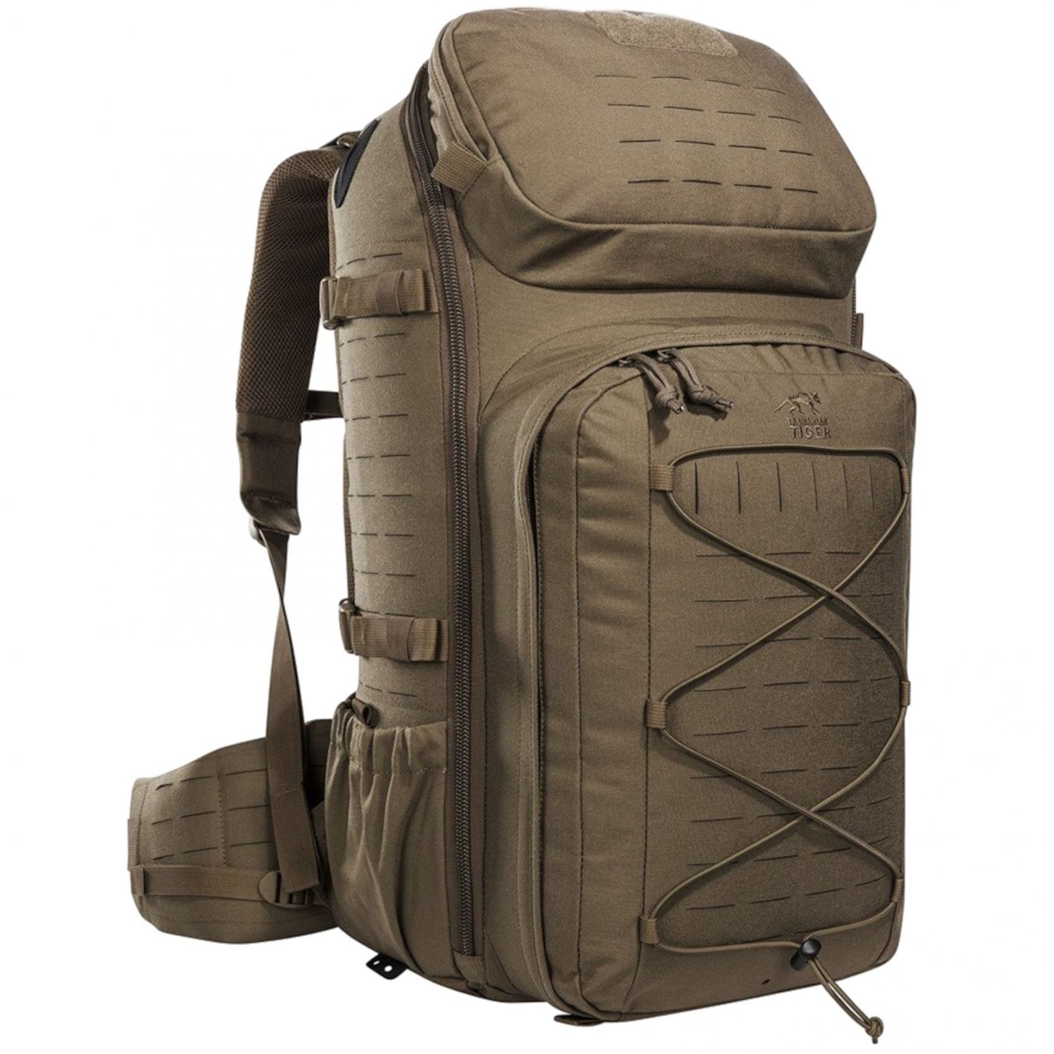 Tasmanian Tiger - TT Modular Trooper Pack 55 - Trekkingrucksack Gr 55 l braun