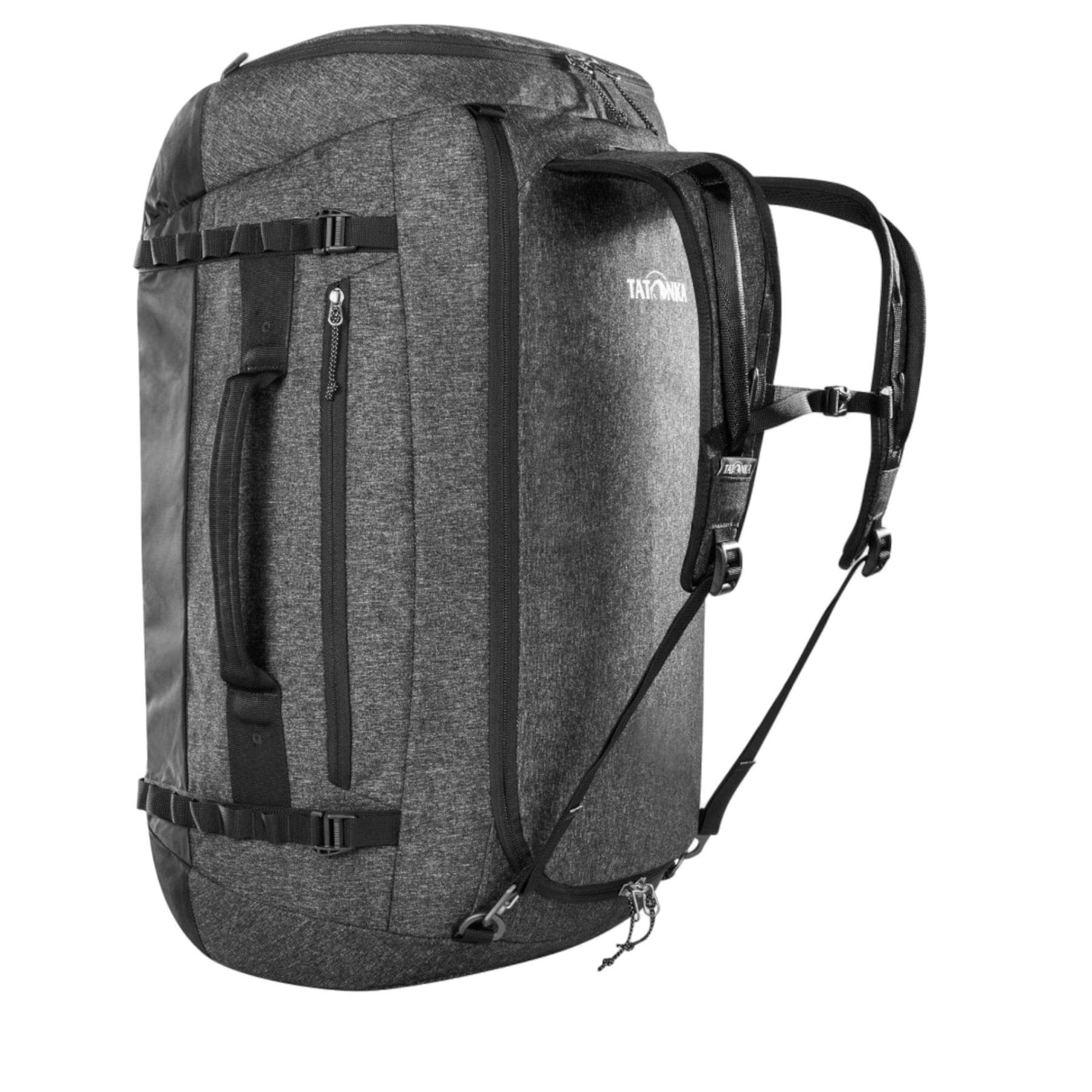 faltbare Reisetasche Duffle Bag 65 black Taschenfarbe - Grau