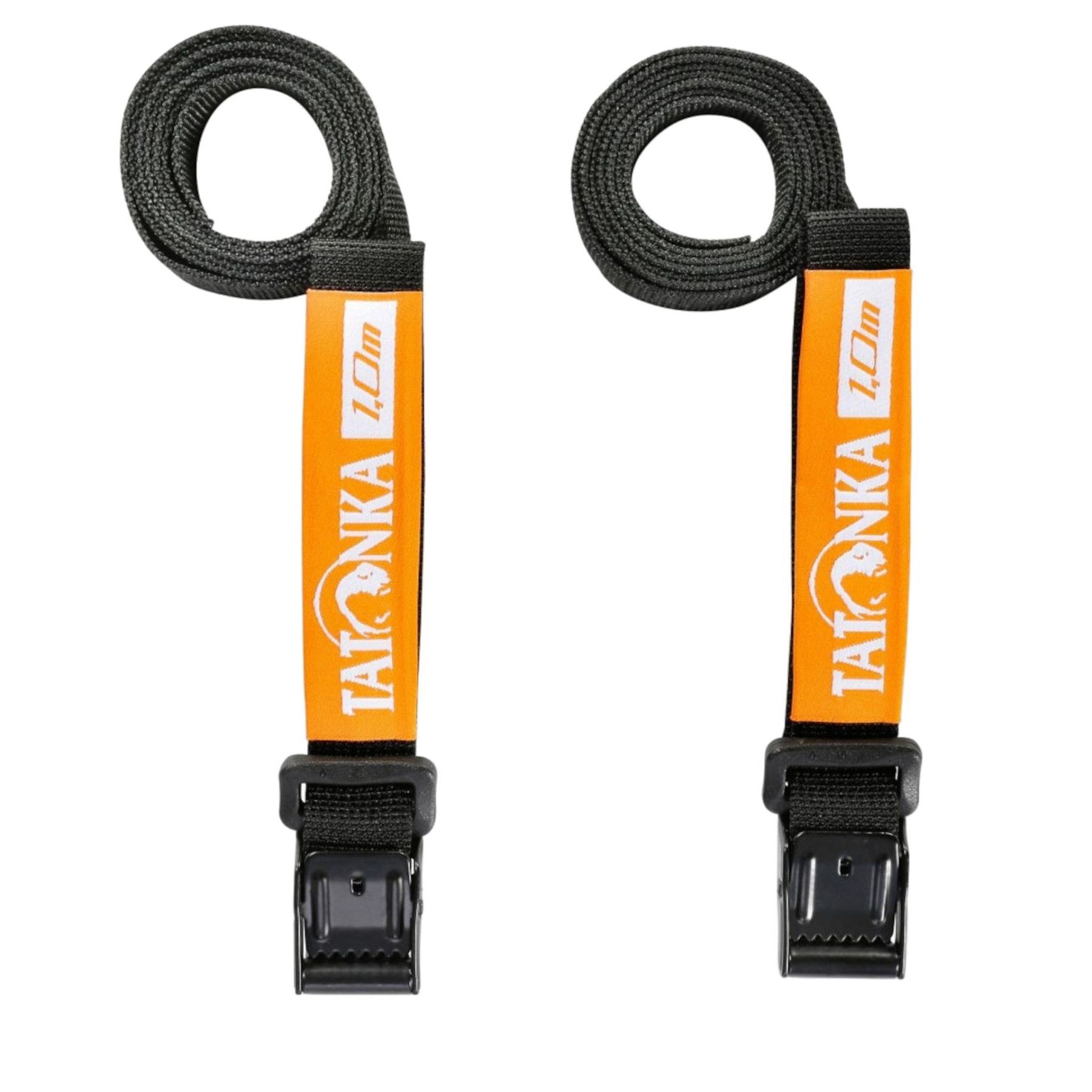 Tatonka Easy Strap 18mm/1,0m, Spanngurte, schwarz, 1 Paar