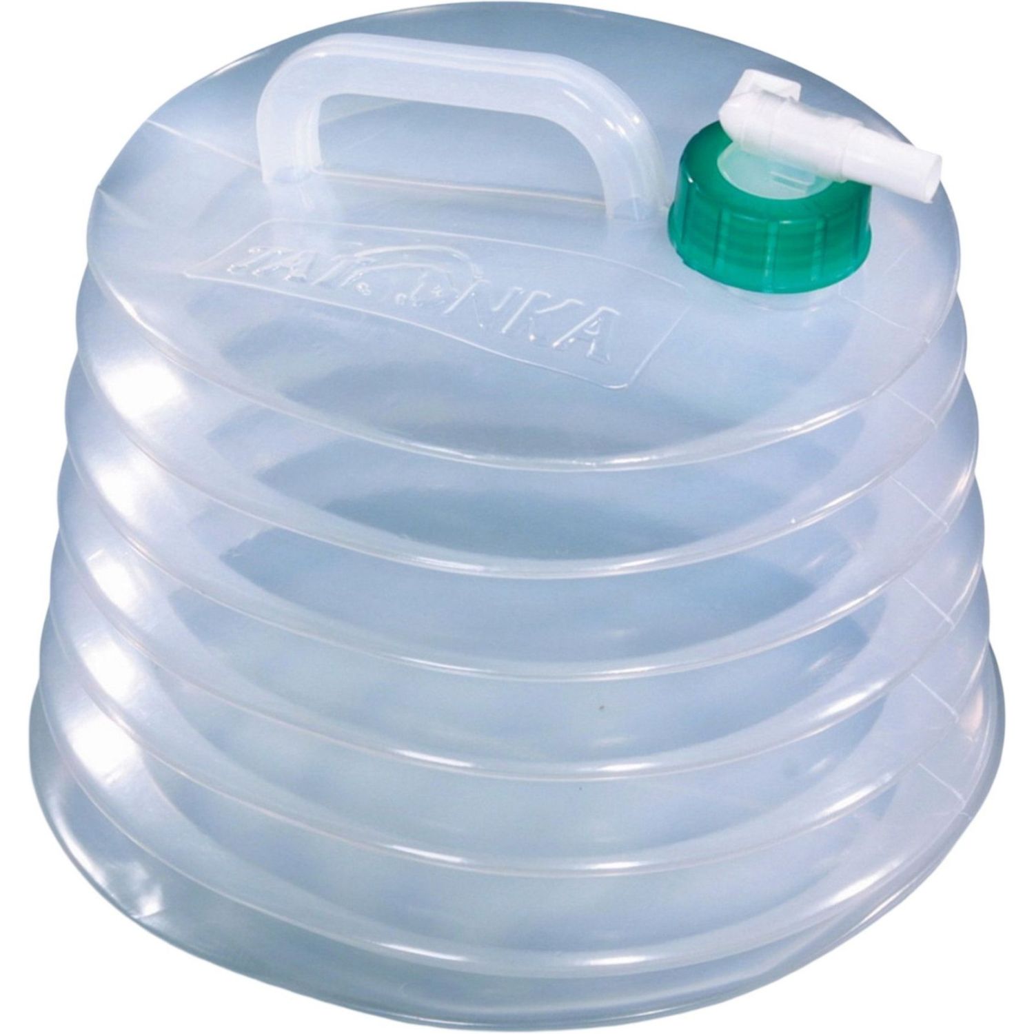 Tatonka Faltkanister 10l - Wasserkanister mit minimalem Packmaß und Gewicht - 10 Liter Volumen (27.5 x 6 cm)