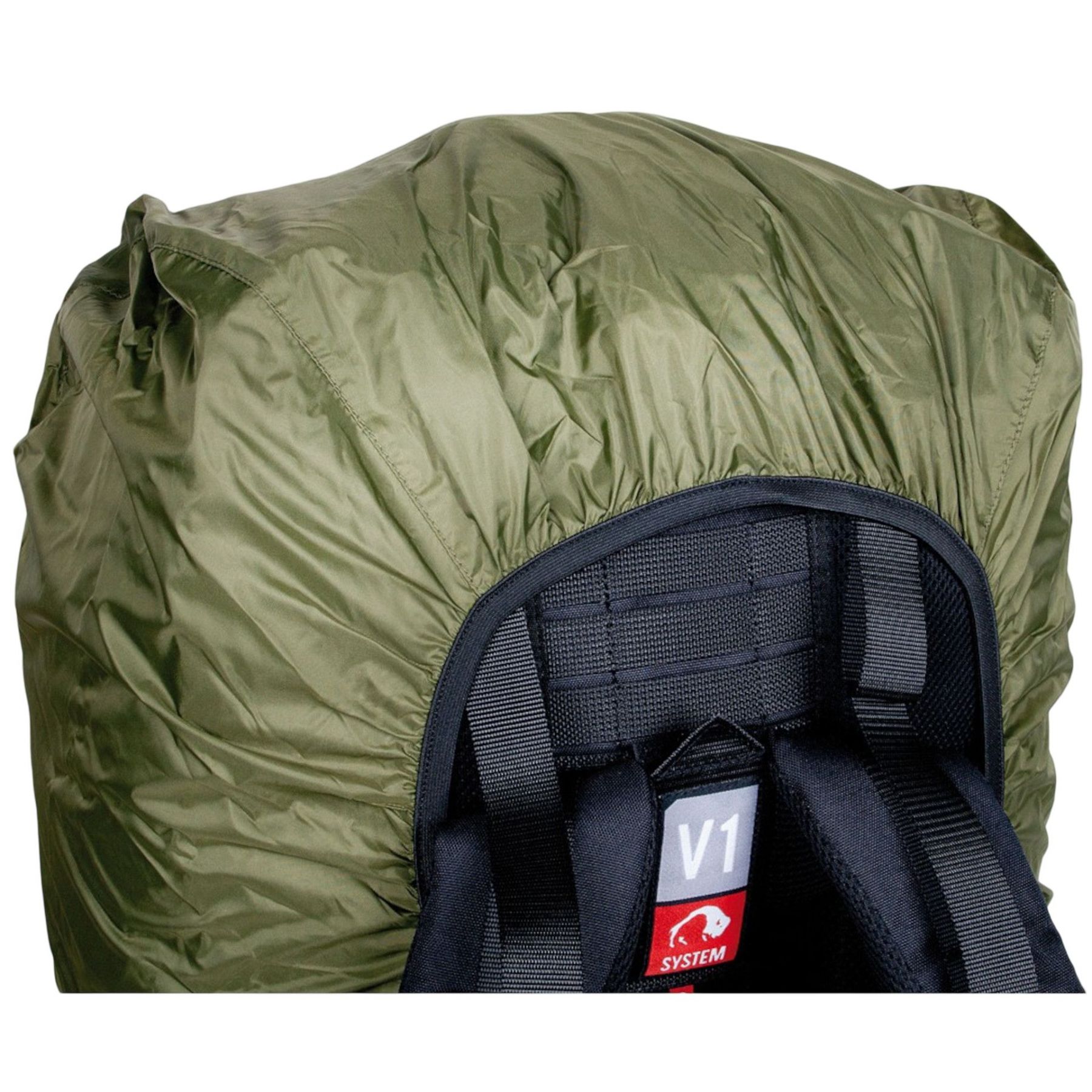 Tatonka Rain Flap M, Regenschutz für Rucksack, grün