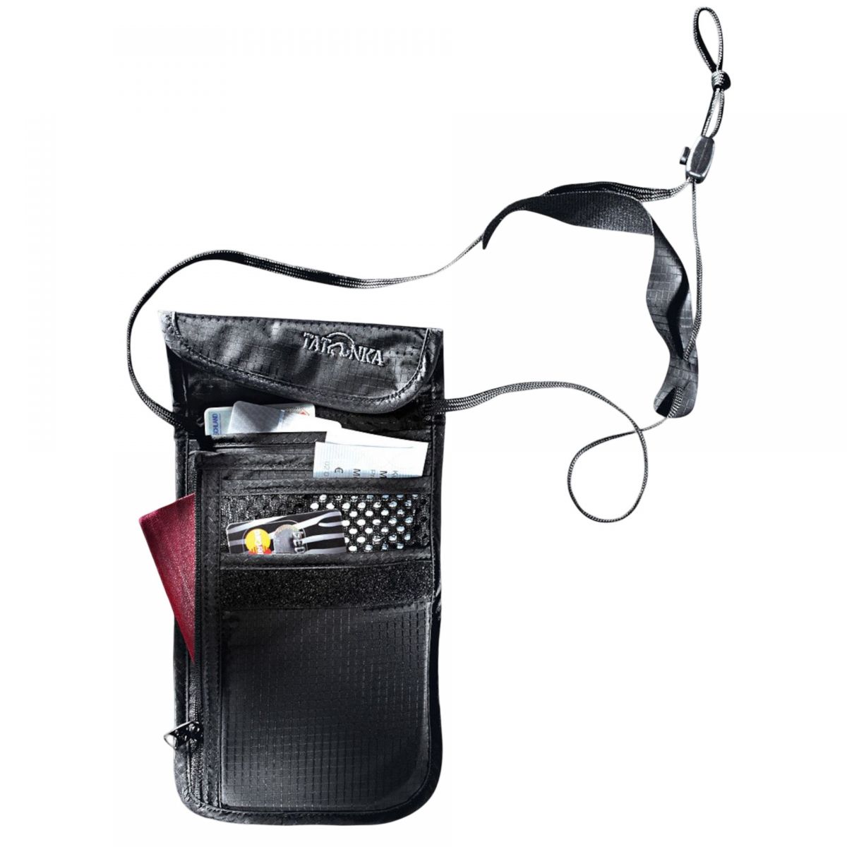 Tatonka Skin Neck Pouch, monedero, negro