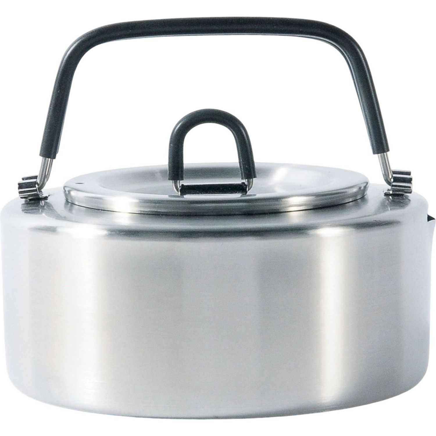 Tatonka Teekessel Teapot 1,0 L - Wasserkessel aus Edelstahl mit 1 Liter Volumen - Inklusive Teesieb (Ø 15 x 7 cm)