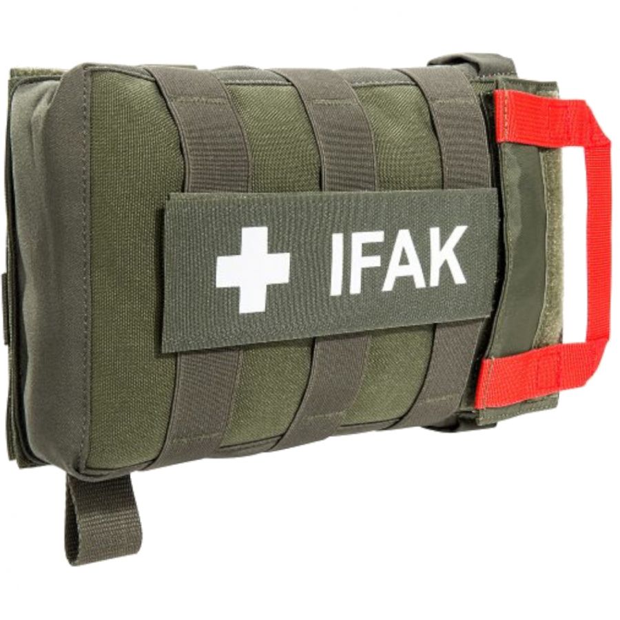 Tasmanian Tiger TT IFAK Pouch VL L Molle-kompatible Erste Hilfe Set Gürtel-Tasche für Wandern Outdoor Reise Polizei-Dienst (Oliv)