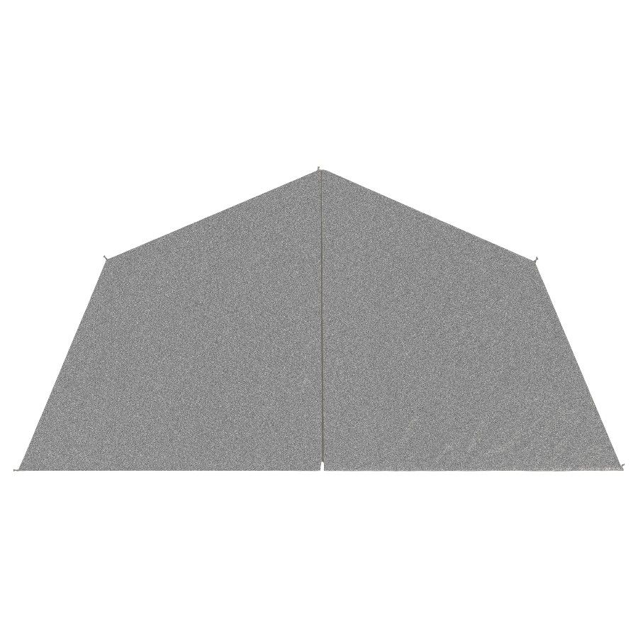 Tentipi Fleeceboden, Halb, Zeltboden, schwarz