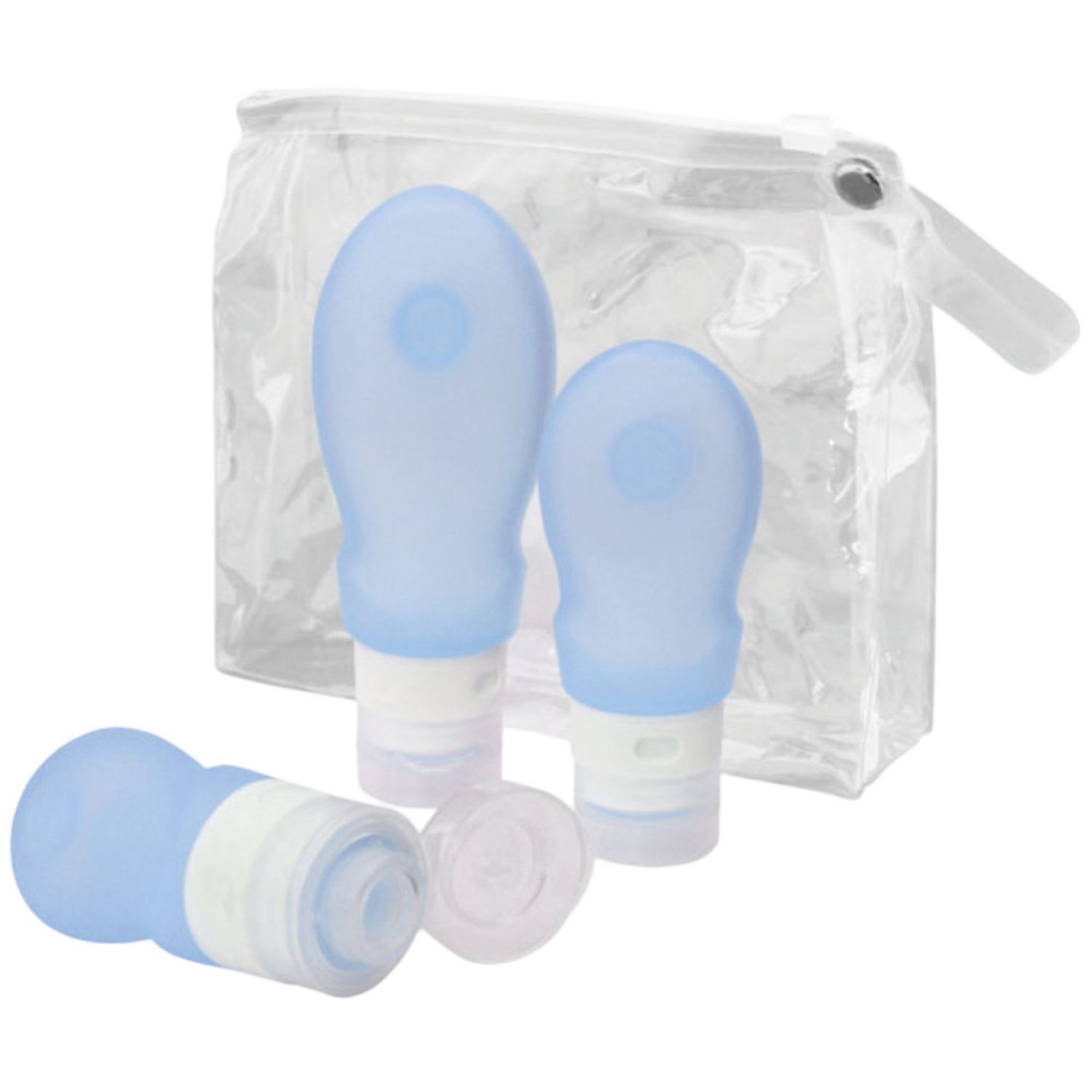 Travel Safe TravelSafe Quetschflasche, 3 Stk, Blau
