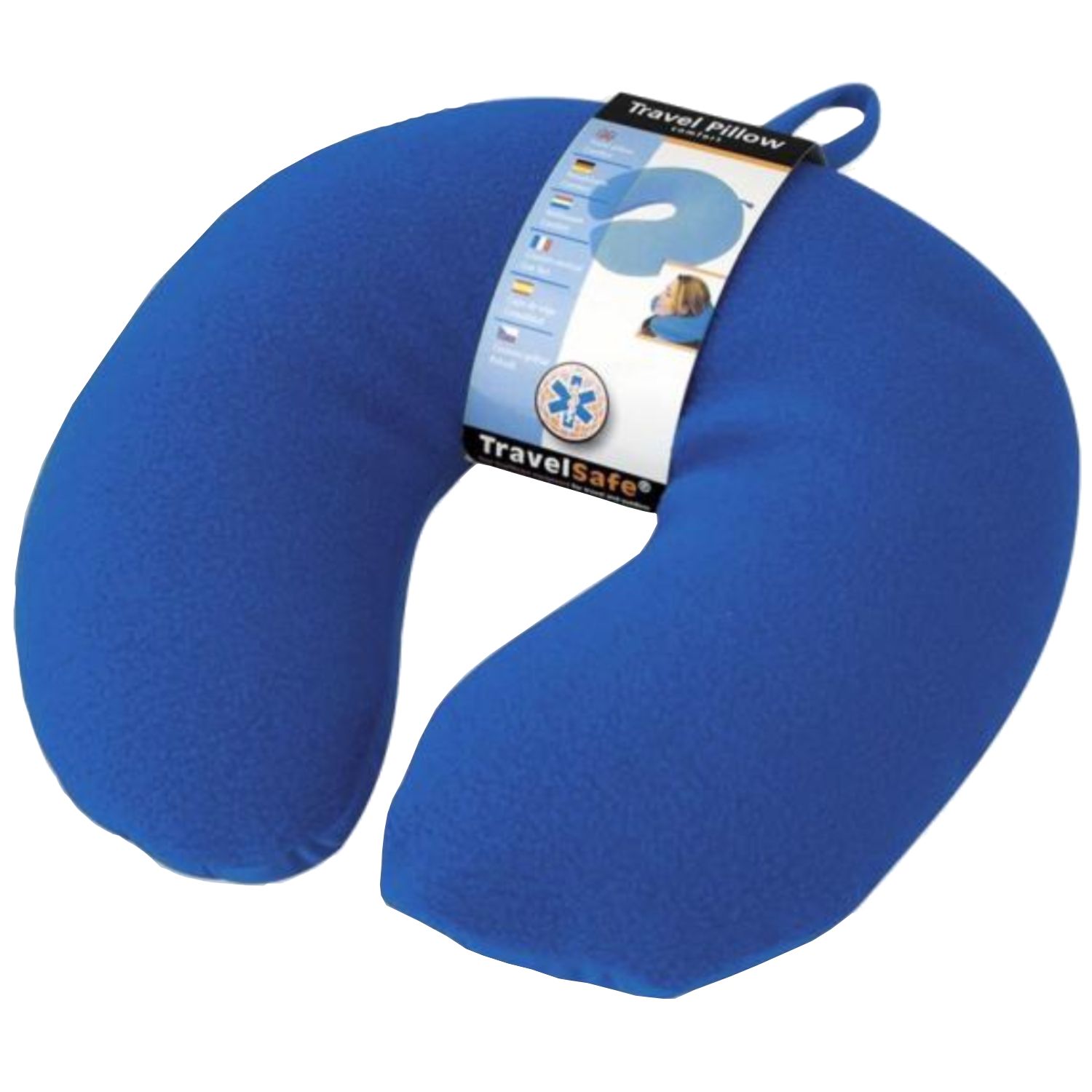 Travel Safe TravelSafe Reisekissen, Fleece/Spandex, Blau