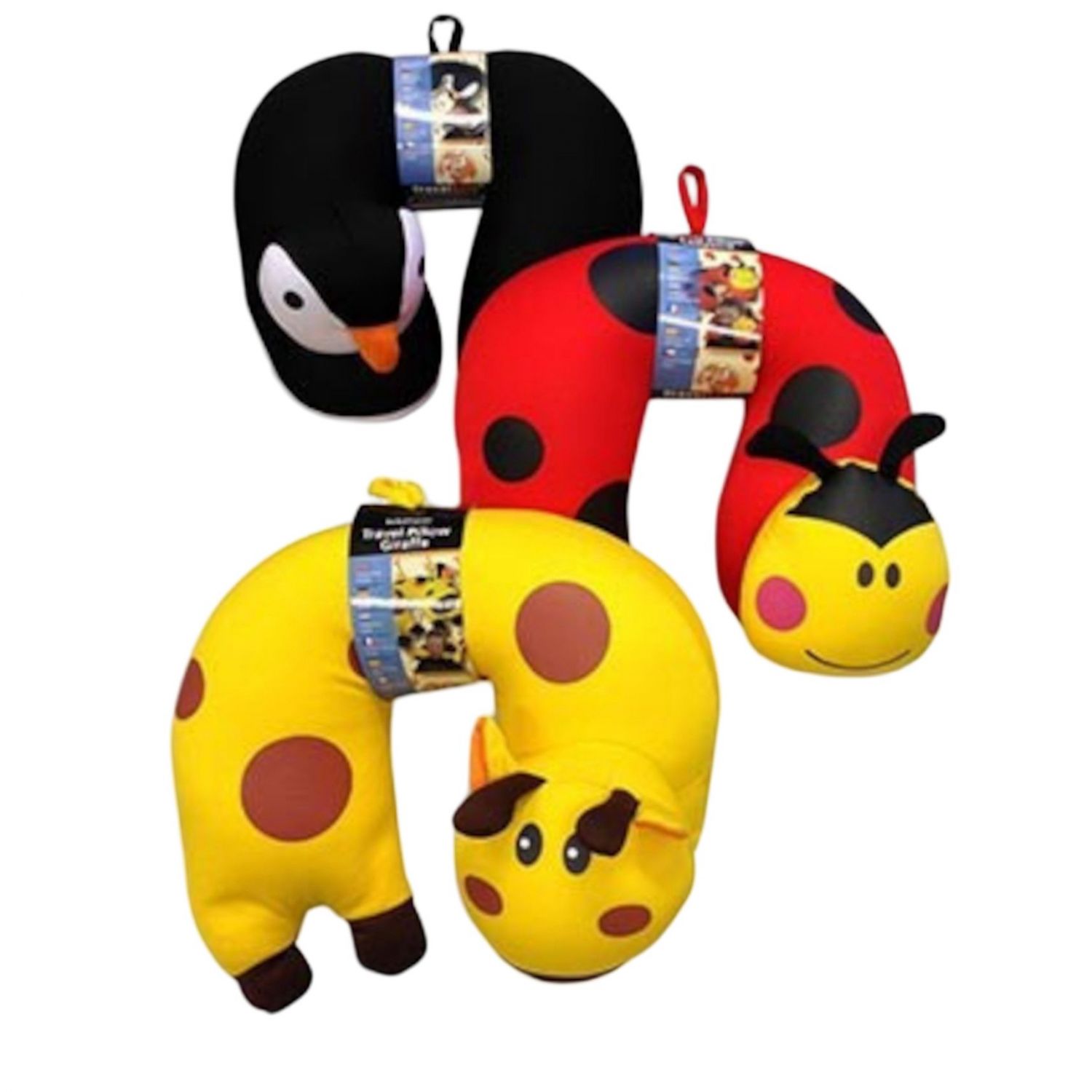 Travel Safe TravelSafe Reisekissen Mit Tier, Giraffe