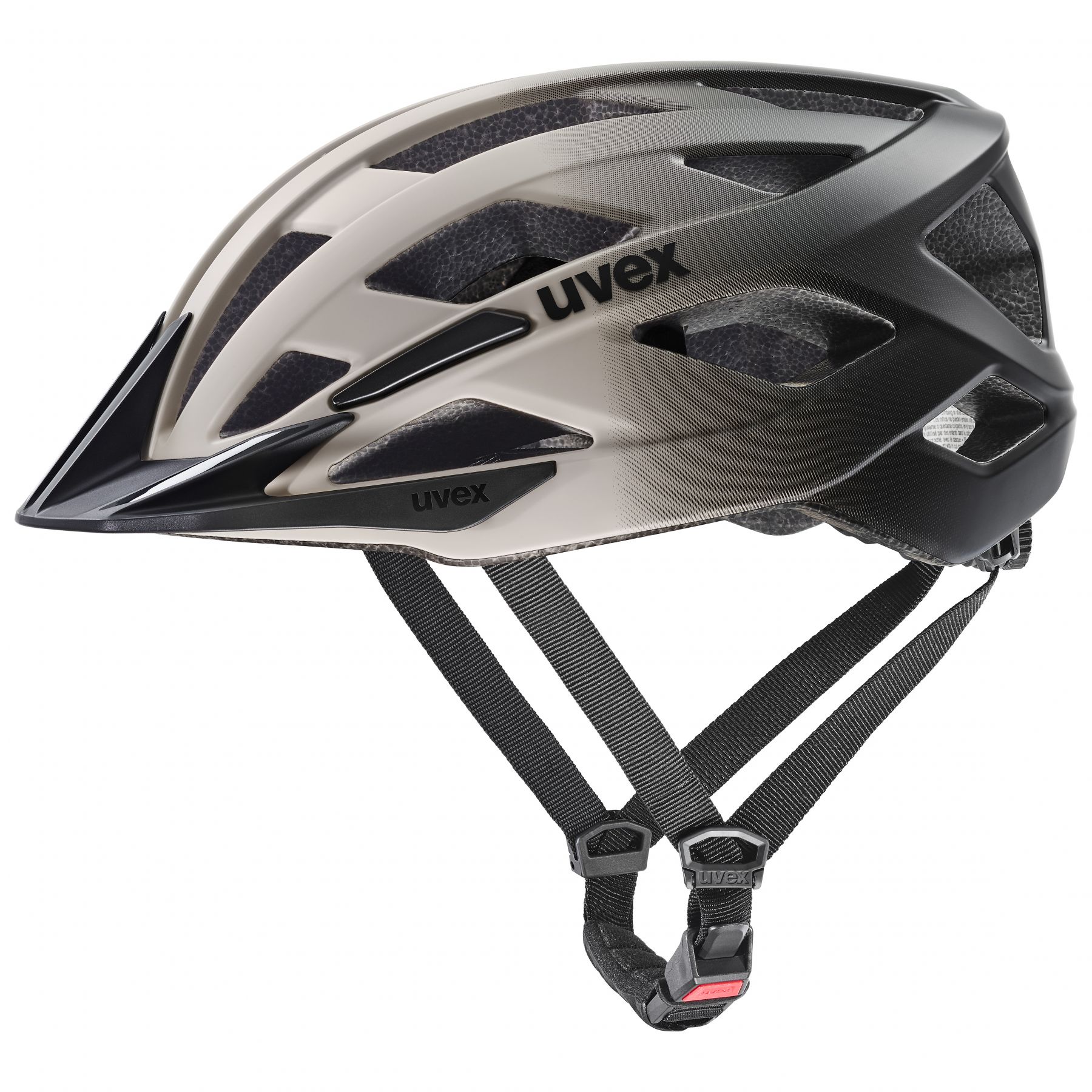 Uvex I-Vo 2, Fahrradhelm, grau