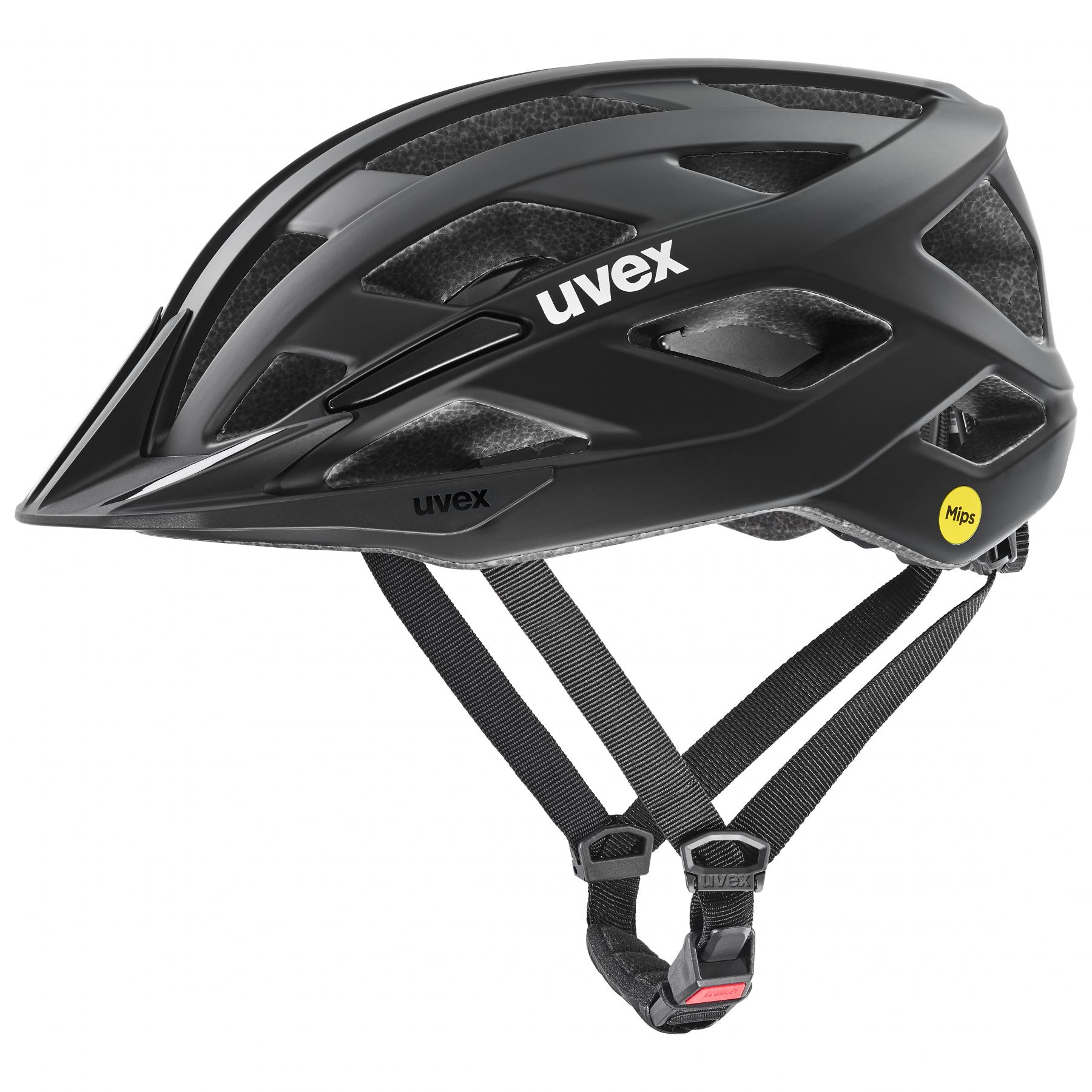 Uvex I-Vo 2 Mips, Fahrradhelm, schwarz