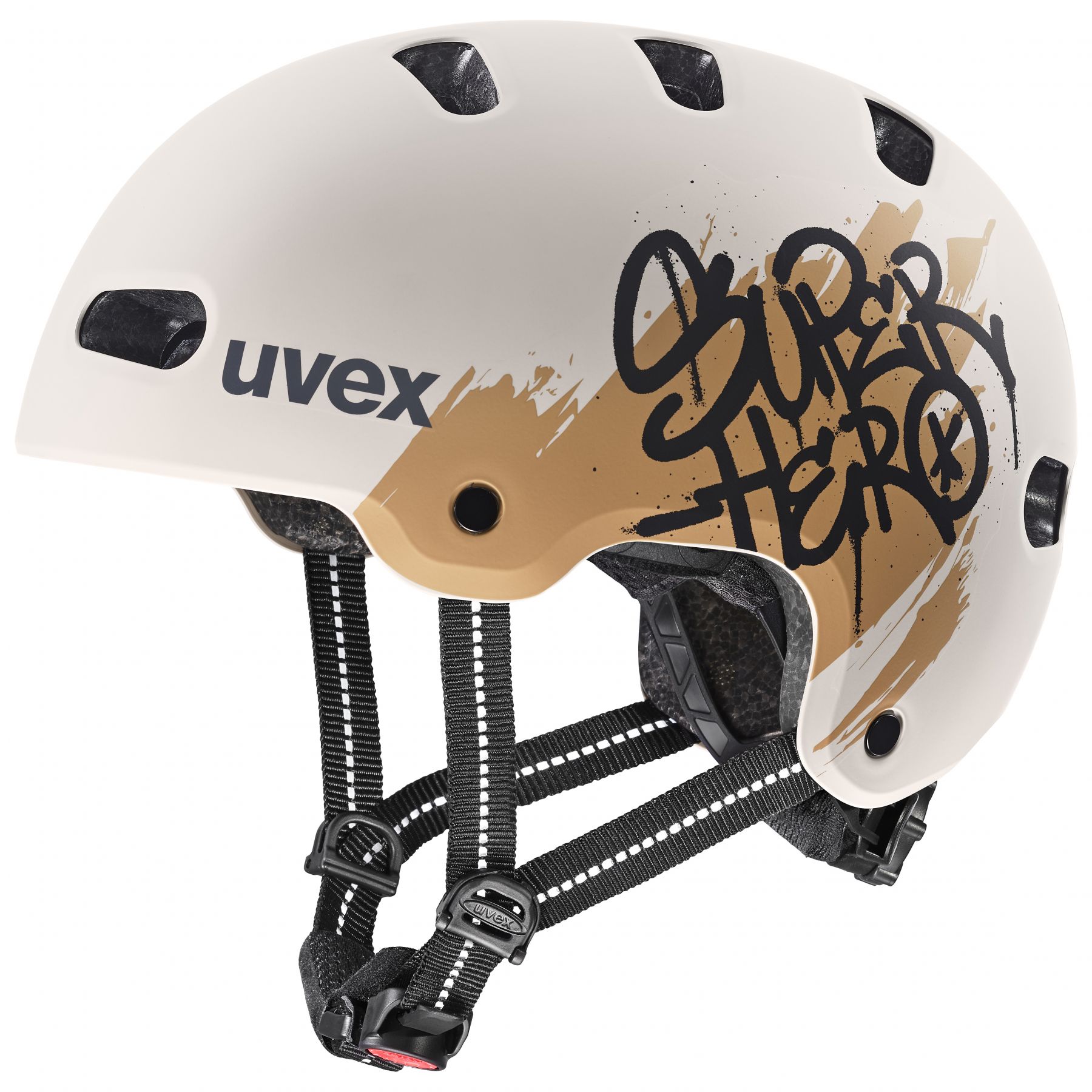 Uvex Kid 4 Style, Fahrradhelm, Junior, grau