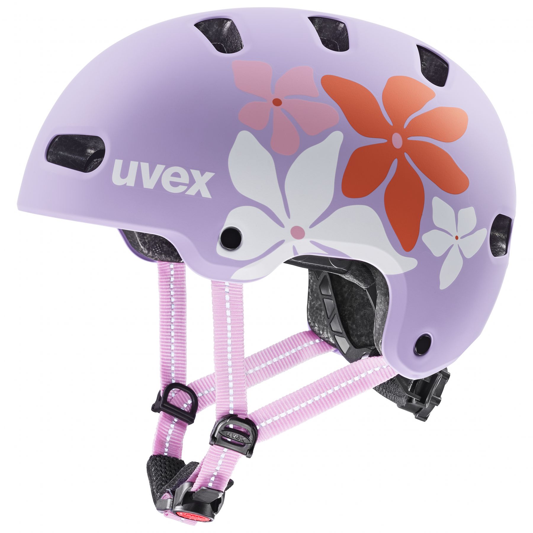 Uvex Kid 4 Style, Fahrradhelm, Junior, lila