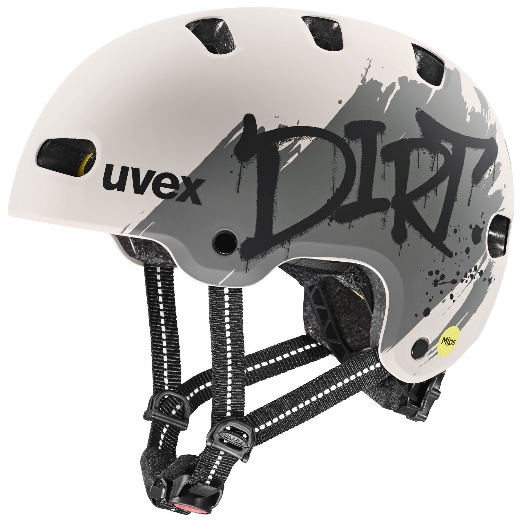 Uvex Kid 4 Style MIPS, Fahrradhelm, Junior, grau