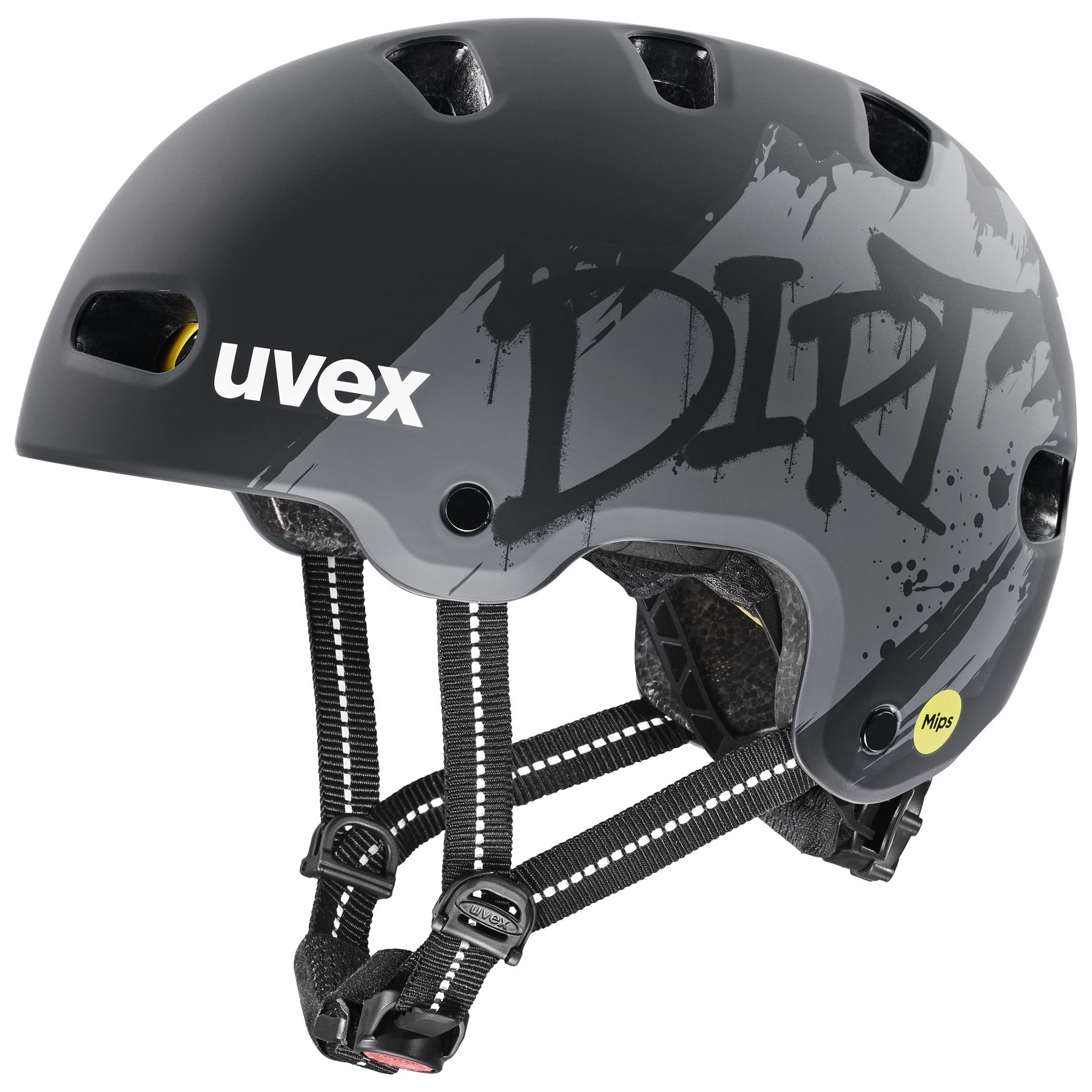 Uvex Kid 4 Style MIPS, Fahrradhelm, Junior, schwarz
