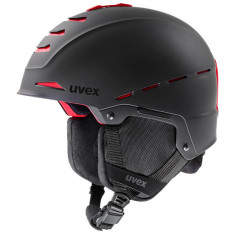 Uvex Legend Pro, Skihelm, Black/Red