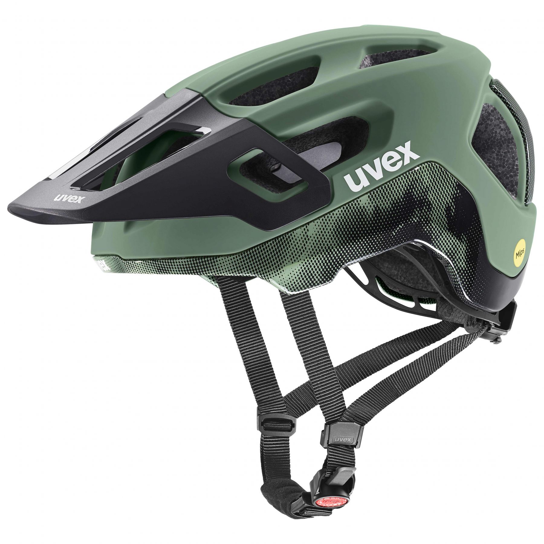 Uvex react MIPS, Fahrradhelm, grün/schwarz
