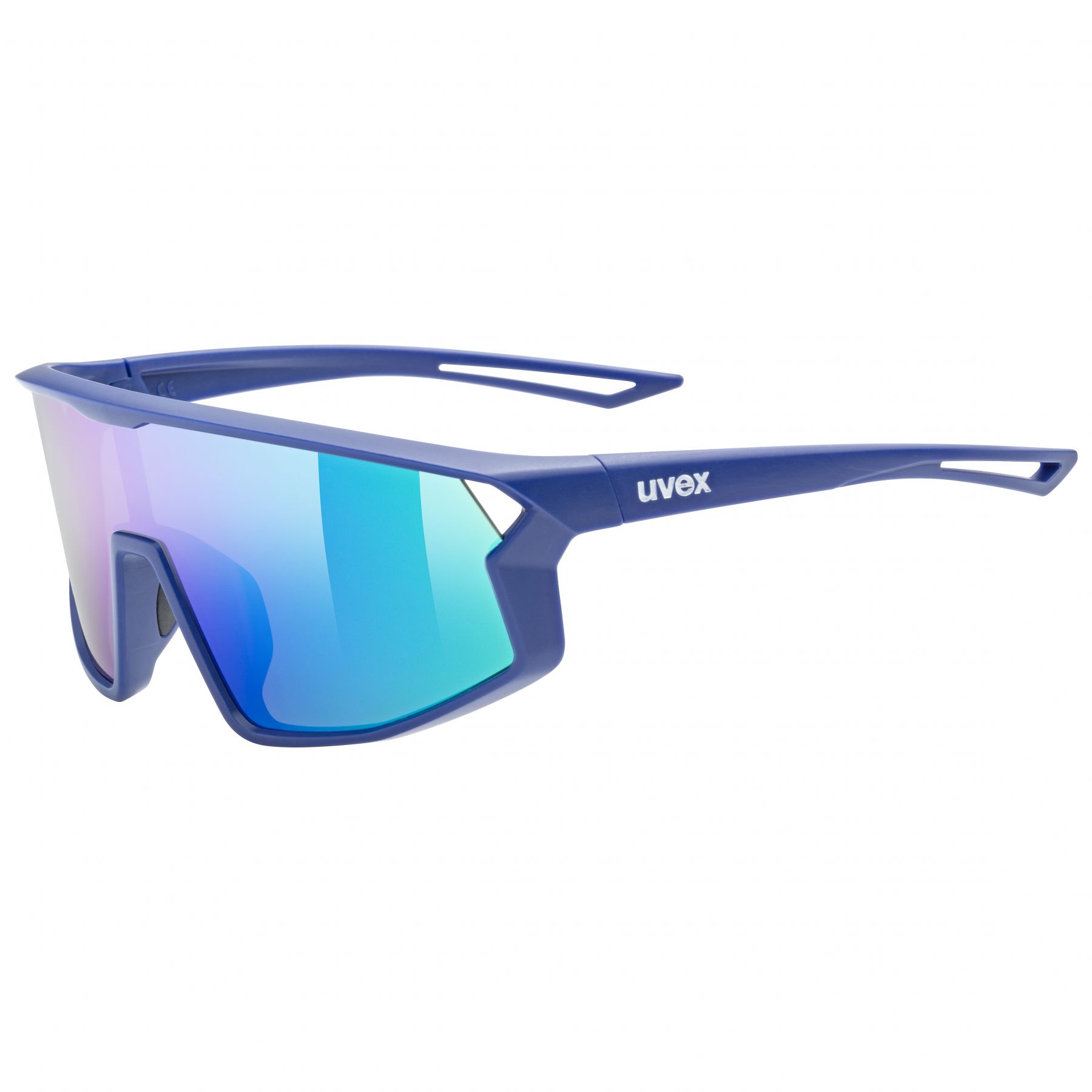 UVEX skyryse jr. S533076 4416 125 blue matt / mirror green