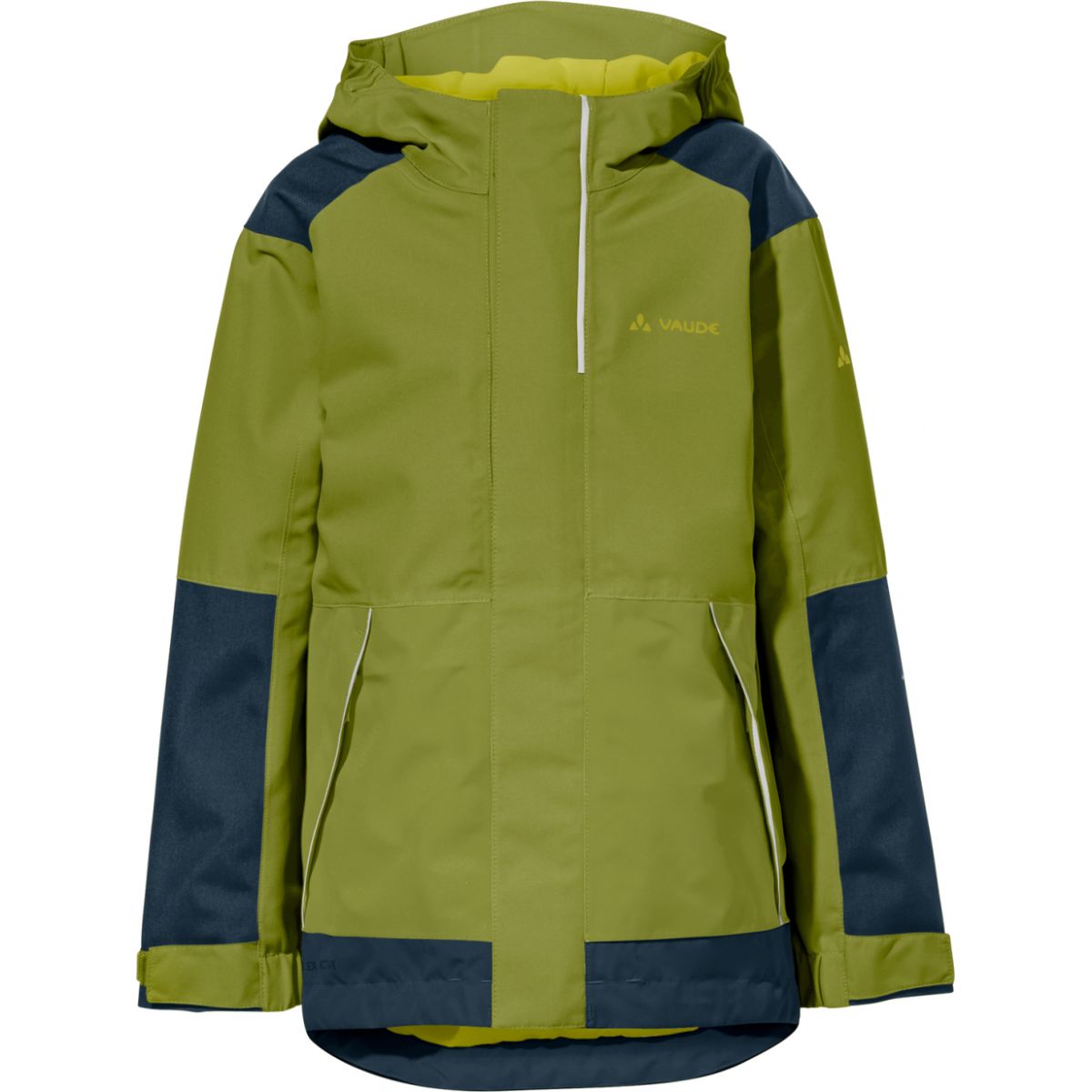 Vaude Kids Caprea 2L Jacket, Regenjacke, grün