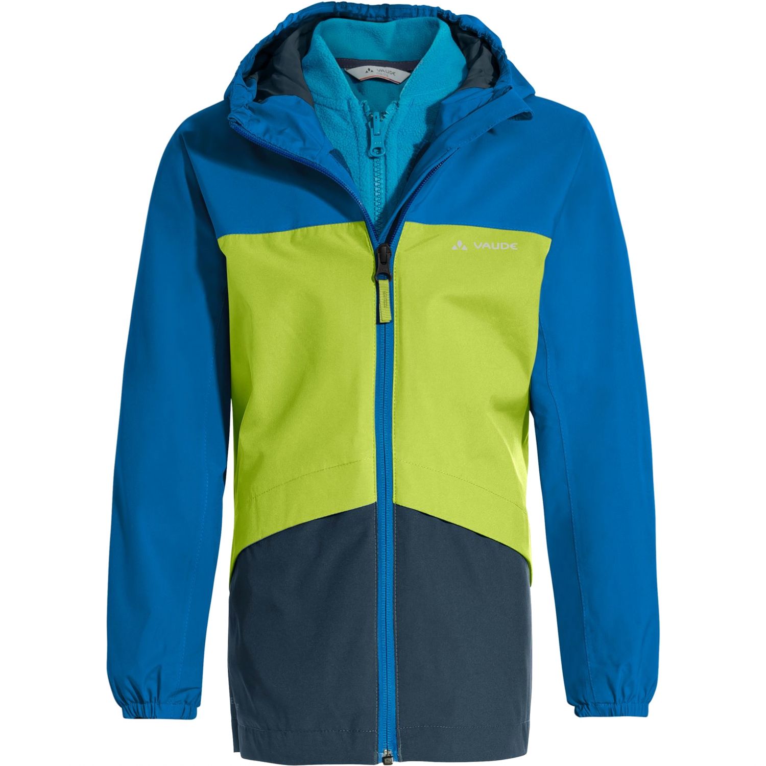Kinder Kids Escape 3in1 Jacke (Kornblau 128) Wanderbekleidung