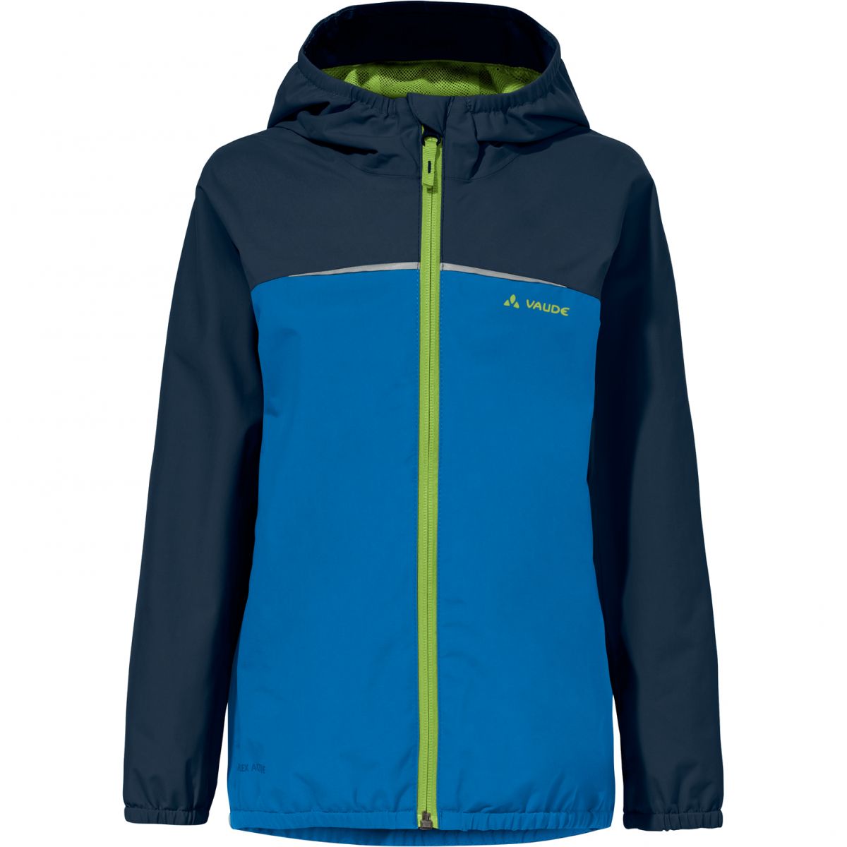 Vaude Kids Turaco Jacket II, Regenjacke, blau