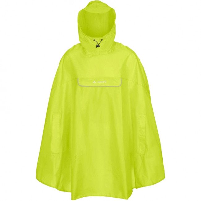 Vaude Valdipino Poncho, neon gelb