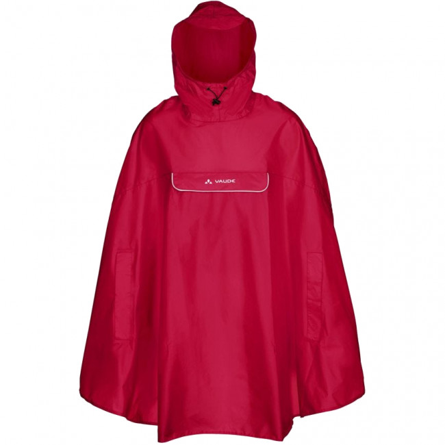 Vaude Valdipino Poncho, rot