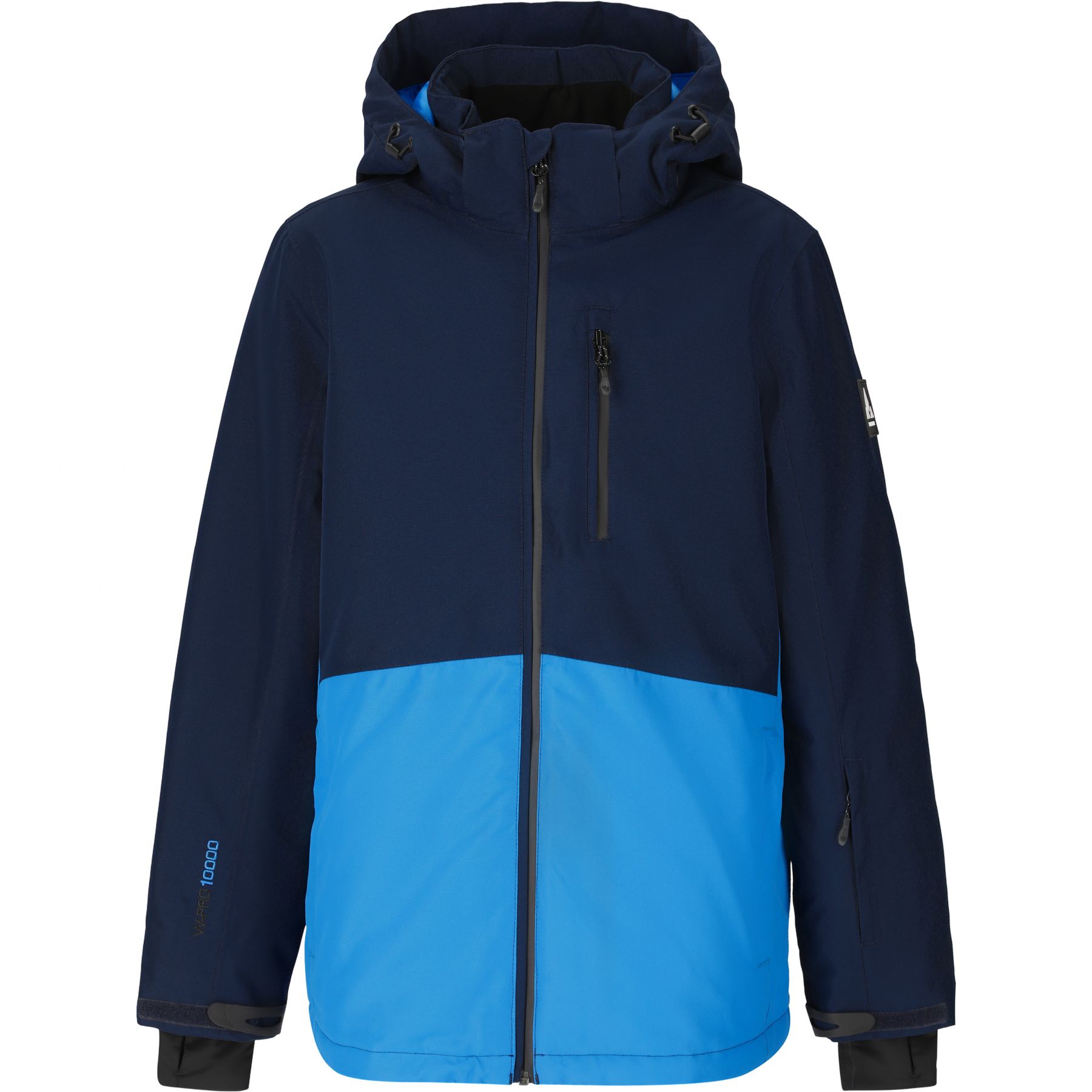 Whistler Drizzle/Rossburg Skiset, Junior, blau/schwarz
